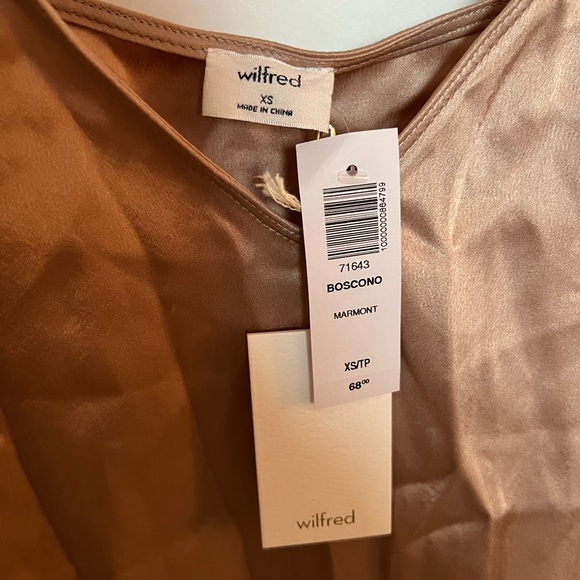 Wilfred Gold Camisole Slip Top - Picture 2 of 2